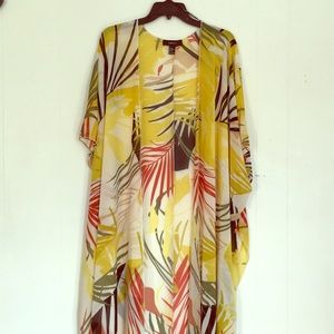 A beautiful colorful spring/summer cover up!